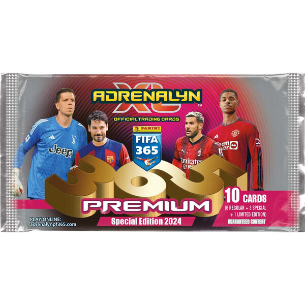 Levně Fotbalové karty PANINI FIFA 365 2023/2024 - Adrenalyn Premium Packet