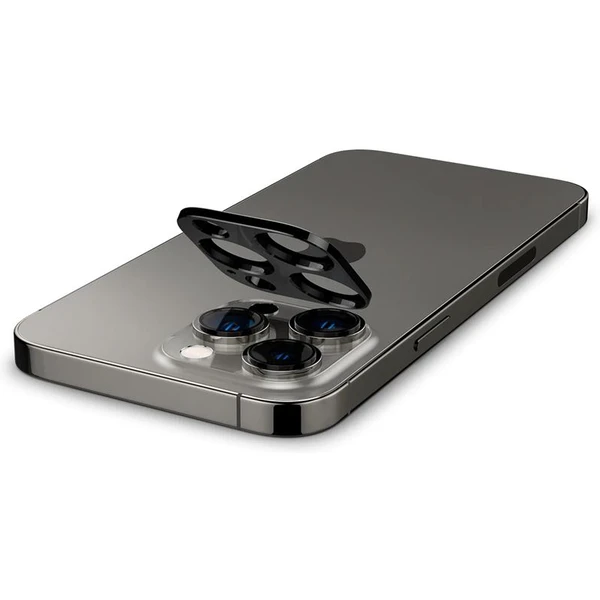Spigen Glass tR Optik 2 Pack skla iPhone 16 Pro/16 Pro Max/15 Pro/15 Pro Max/14 Pro/14 Pro Max černá - Ochranné folie a skla - Obrázek 5419000601