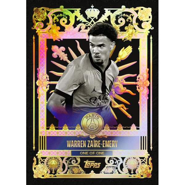 Topps fotbalové karty PSG 2024/25 Team Set - Fotbalové karty - Obrázek 54MF000J01