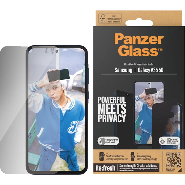 PanzerGlass Privacy Samsung Galaxy A35 5G - Ochranné folie a skla - Obrázek 55G3000P01