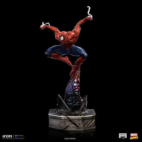 Soška Iron Studios Art Scale 1/10 Spider-man vs Villains - Spider-Man 28 cm - Sochy a sošky - Obrázek 55M7000J01