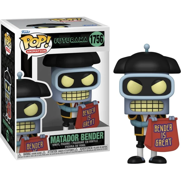 Funko POP! #1756 TV: Futurama - Bender Matador - Funko POP! - Hlavní obrázek