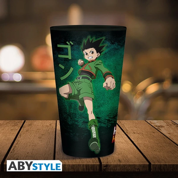 Sklenice Hunter x Hunter - Gon vs Hisoka 400 ml - Sklenice - Obrázek 5650000K01