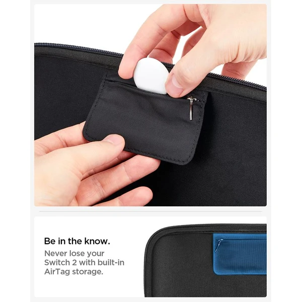 Spigen Klasden Pouch pouzdro Nintendo Switch 2 šedé - Pouzdra - Obrázek 56d5c0cbe2224aacaf866eb1c2e7c0f1