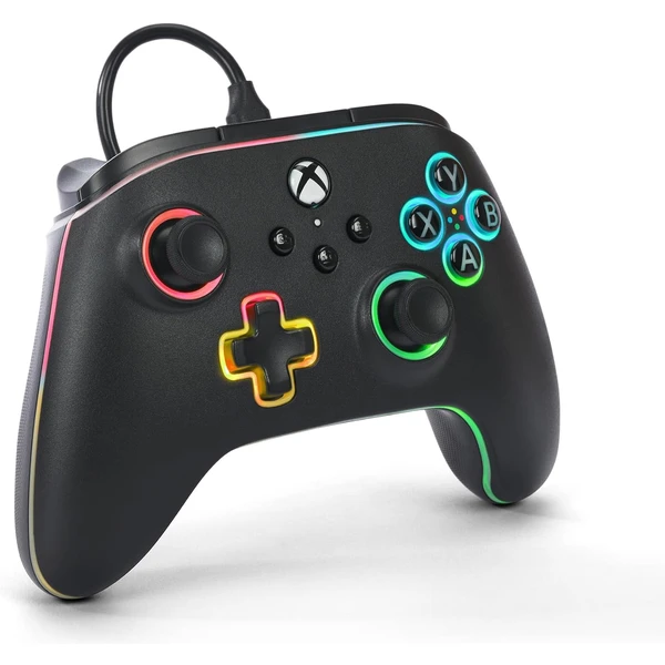 PowerA Advantage drátový herní ovladač Lumectra černý (Xbox Series X|S) - Herní ovladače - Obrázek 57QS100501