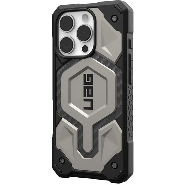 UAG Monarch Pro Magsafe kryt iPhone 16 Pro titanový - Pouzdra - Obrázek 57f451f75571401db492128032283ed8