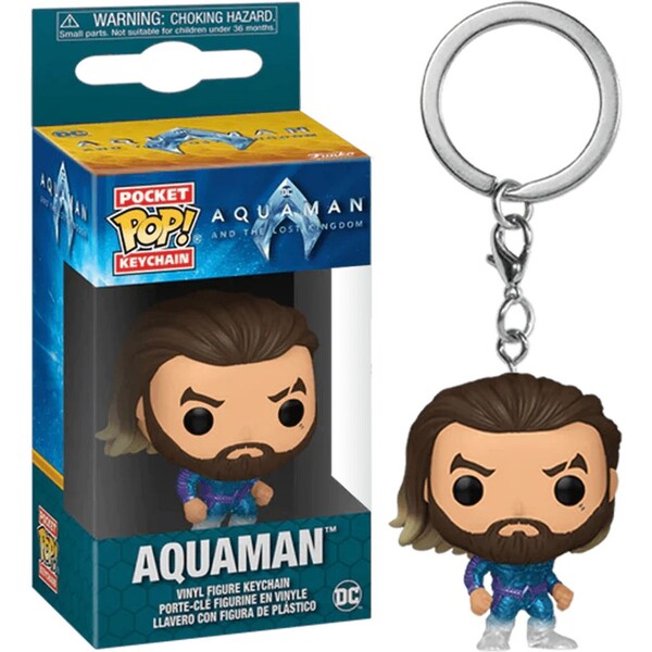 Levně Funko POP! Keychain: Aquaman (AatLK) - Aquaman