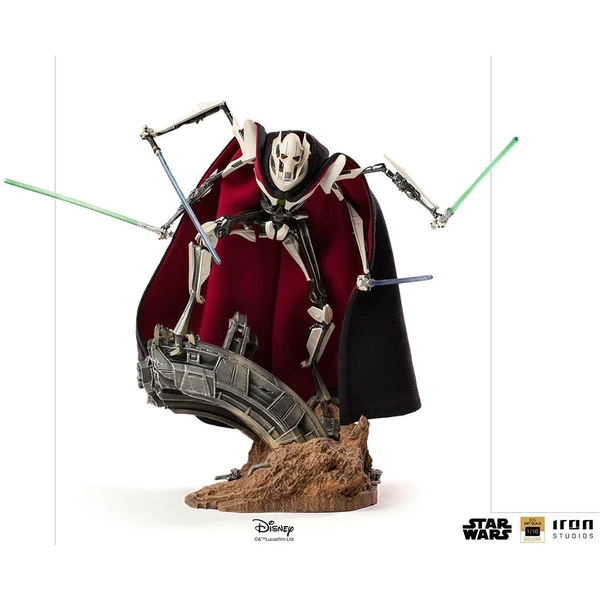 Soška General Grievous Deluxe BDS Art Scale 1/10 - Star Wars 33 cm - Sochy a sošky - Obrázek 5A02000L01