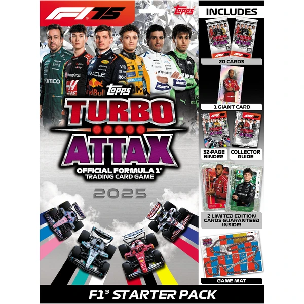 Topps Formula 1 2025 Turbo Attax - Starter Pack - Karty Formule 1 - Hlavní obrázek