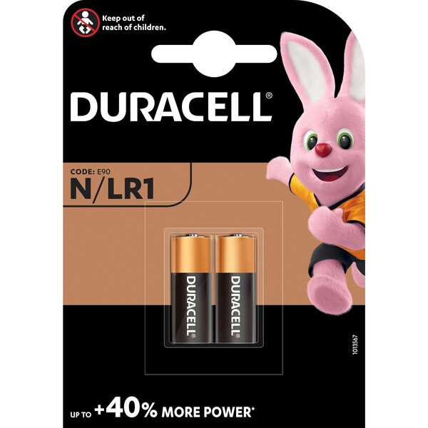 Duracell LR1 speciální alkalická baterie, 2 ks