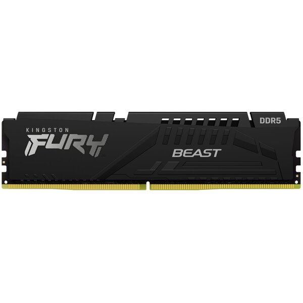 Levně Kingston Fury Beast 16GB 4800MHz CL38 DDR5 DIMM Black