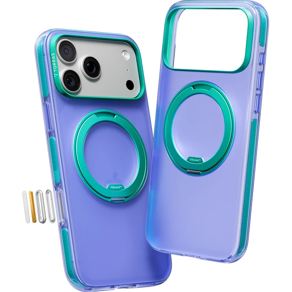 Torras Ostand O3 Hue MagSafe kryt iPhone 17 Pro indigo blue - Pouzdra - Obrázek 5c05cb8739e8443d936a37f8f64776c8