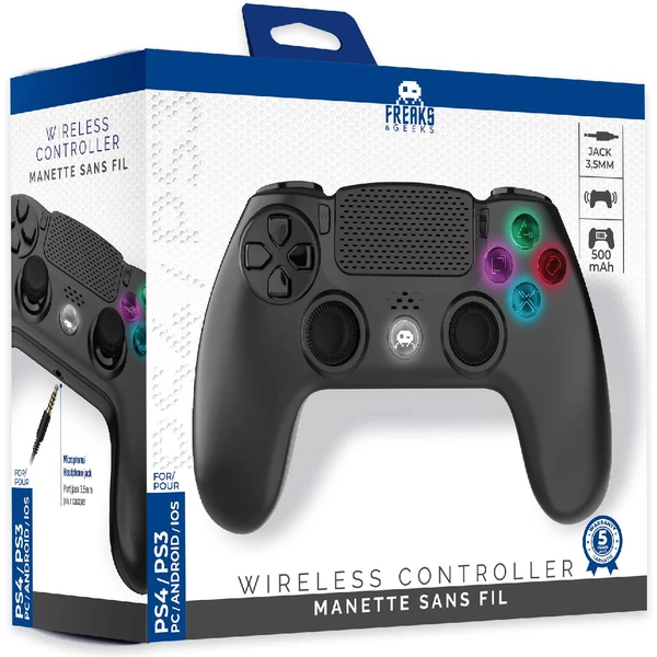 Freaks and Geeks bezdrátový herní ovladač černý (PS4) - Herní ovladače - Obrázek 60C8000N01