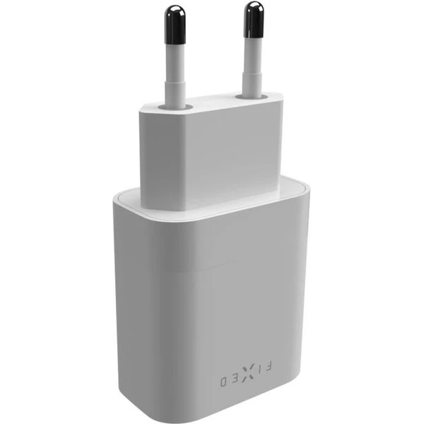 FIXED nabíječka  s USB-C výstupem a podporou PD 20W bílá - Nabíječky - Obrázek 631f76276bc84b5b989d1183216b3c6b