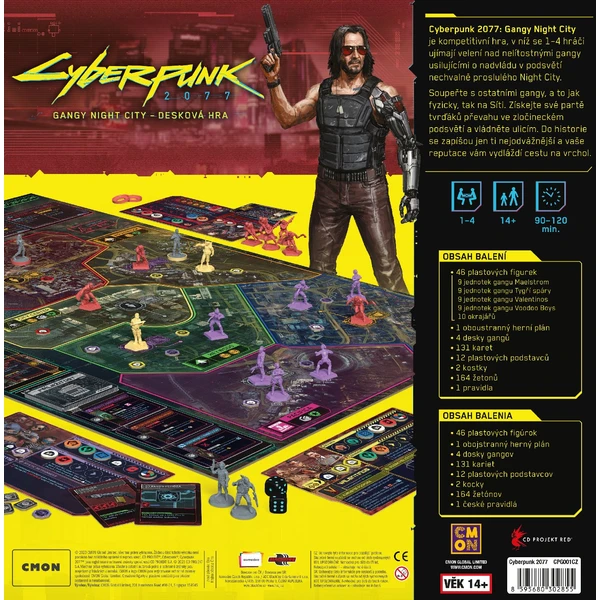 Desková hra Cyberpunk 2077: Gangy Night City - Deskové hry - Obrázek 63F5000N01
