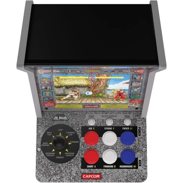 Evercade Alpha Street Fighter Bartop Arcade stolní retro arkádový automat - Konzole - Obrázek 63H7000K01