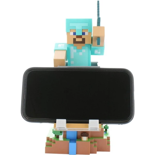 EXG Cable Guys Minecraft - Steve in Diamond Armour R.E.S.T - Figurky - Obrázek 63RD000O01