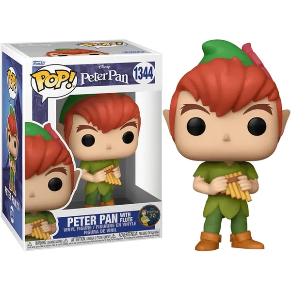 Funko POP! #1344 Disney: Peter Pan 70th - Peter Pan w/flute - Funko POP! - Hlavní obrázek