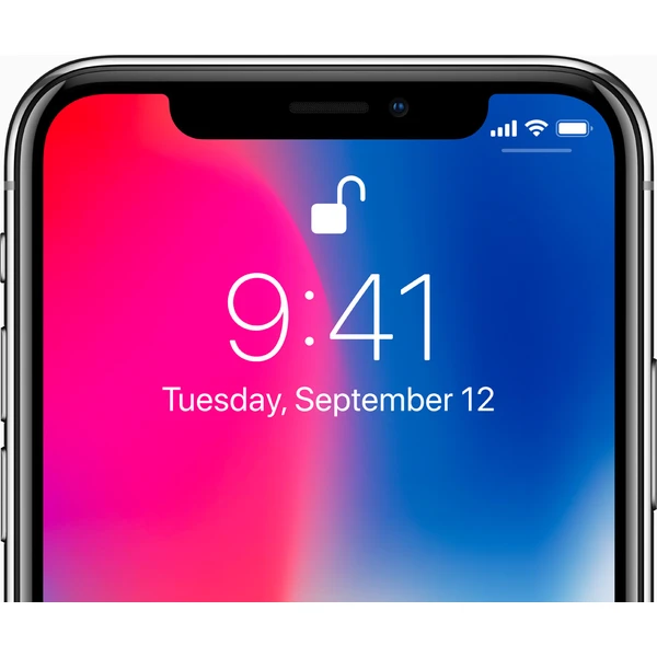 Apple iPhone X 64GB stříbrný - Mobilní telefony - Obrázek 657L000101