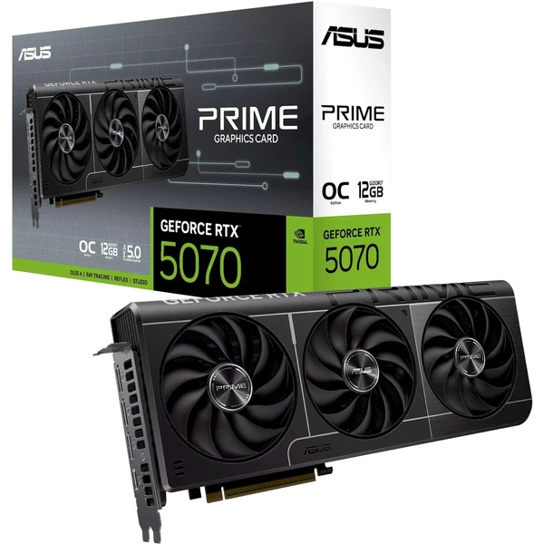 ASUS PRIME NVIDIA GeForce RTX 5070 12GB GDDR7 OC - Grafické karty - Obrázek 65DB000K01