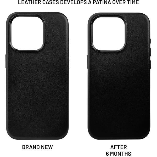 FIXED MagLeather kožený kryt s MagSafe Apple iPhone 16 Pro Max černý - Pouzdra - Obrázek 65da00cedf2f45f397f6c48f925e2af8