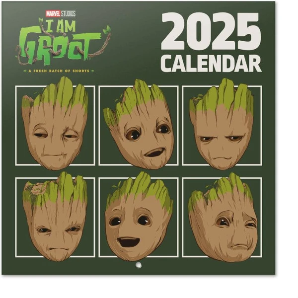 Kalendář I Am Groot 2025 - Kalendáře - Hlavní obrázek