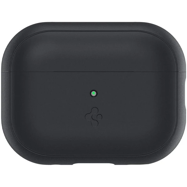 Spigen Silicone Fit pouzdro s poutkem Apple AirPods Pro (2nd Gen) černé/limetkové - Pouzdra - Obrázek 69C5000L01