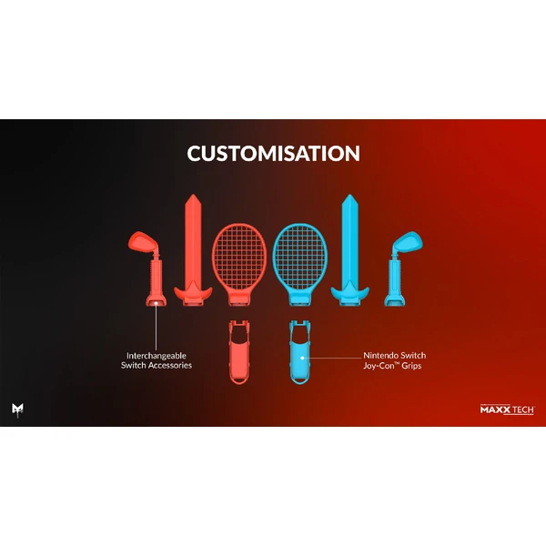Joy-Con All Sports Kit (Switch/Switch 2) - Konzolové příslušenství - Obrázek 69EE000P01
