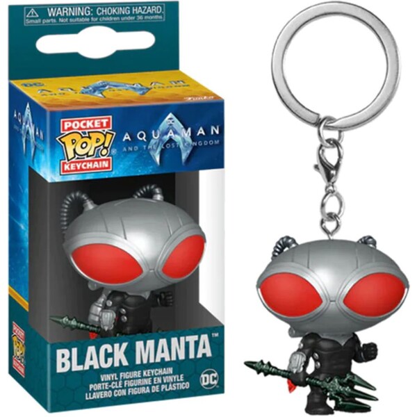Levně Funko POP! Keychain: Aquaman (AatLK) - Black Manta