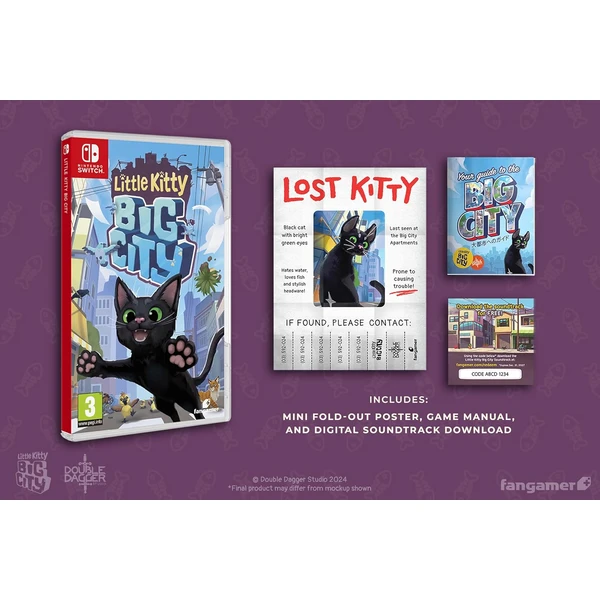 Little Kitty, Big City (Switch) - Hry pro Nintendo Switch - Obrázek 6ATD000L01