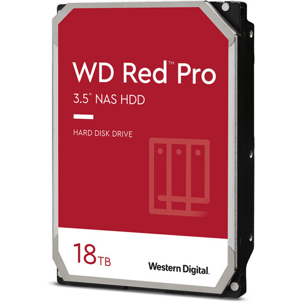 WD Red Pro (KFGX) 3,5"  18TB