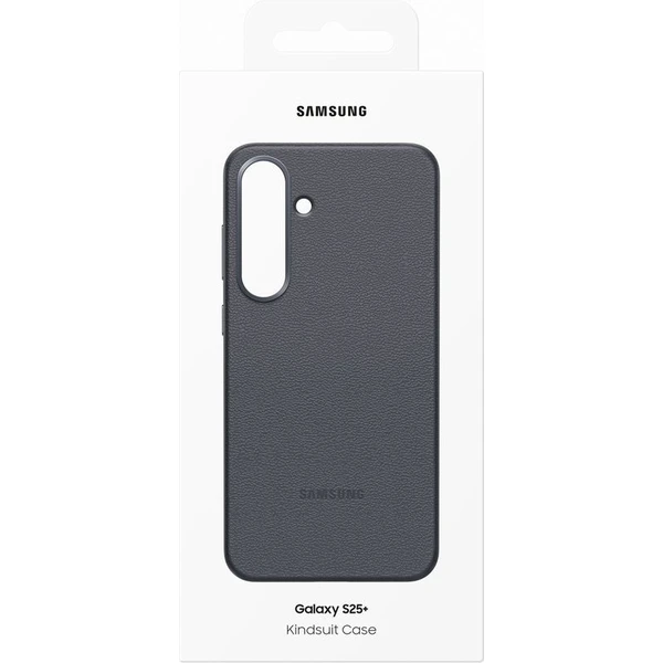 Samsung Kindsuit Case kryt z veganské kůže Galaxy S25 černý - Pouzdra - Obrázek 6GCC000J01