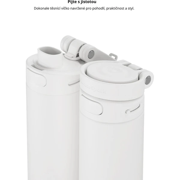 HidrateSpark PRO 2 chytrá lahev, 621 ml bílá - Chytré láhve - Obrázek 6Y2H000K01