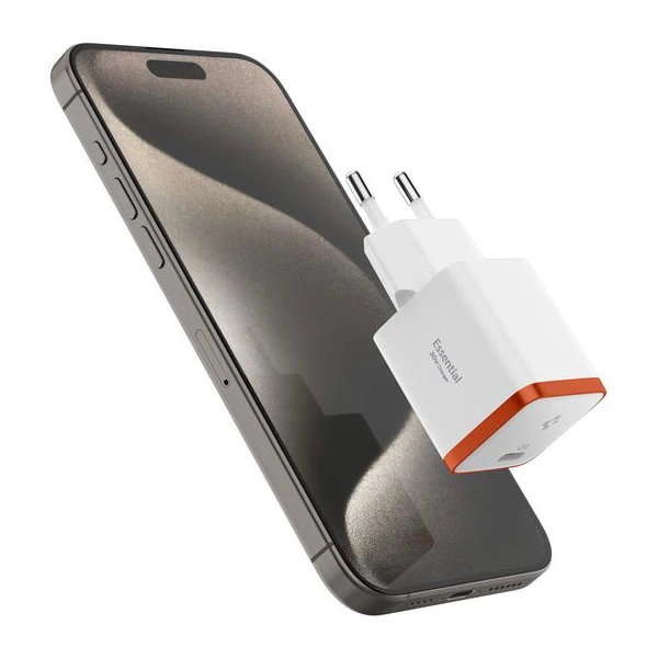 Spigen Essential (30W) USB-C nabíječka bílá - Nabíječky - Obrázek 6abe46a75f3348a4841e5537493d0df1