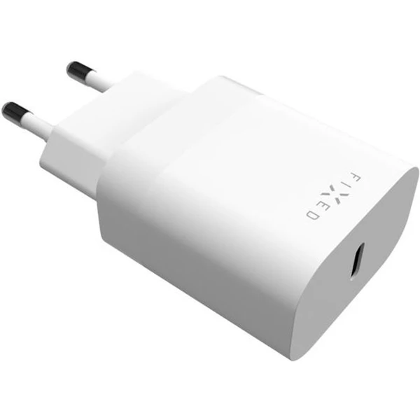 FIXED nabíječka  s USB-C výstupem a podporou PD 20W bílá - Nabíječky - Obrázek 6ca561356a0c455aac3eb4cf1c589b92