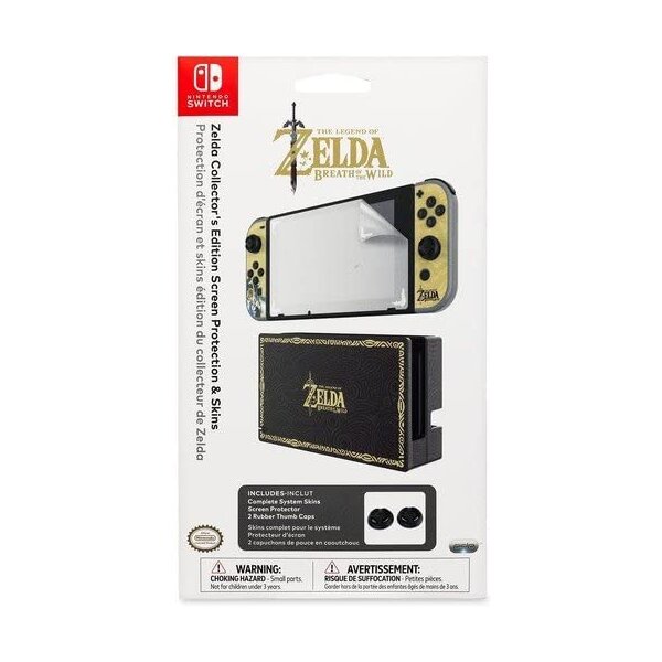 Levně PDP Zelda Collector's Edition Screen Protection & Skins (Switch)