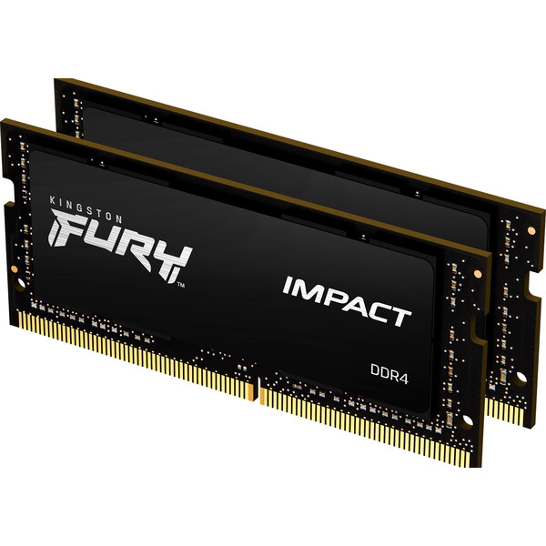 Levně Kingston FURY Impact 64GB 2666MHz DDR4 CL16 SODIMM (2x32GB)