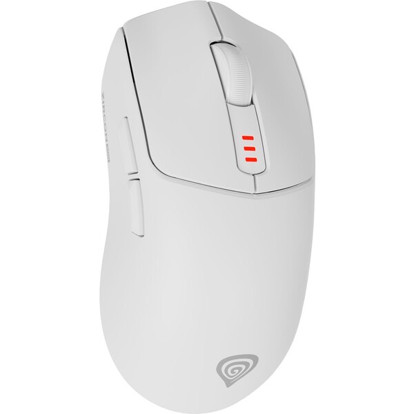 Levně Genesis ZIRCON 500 bezdrátová herní myš bílá