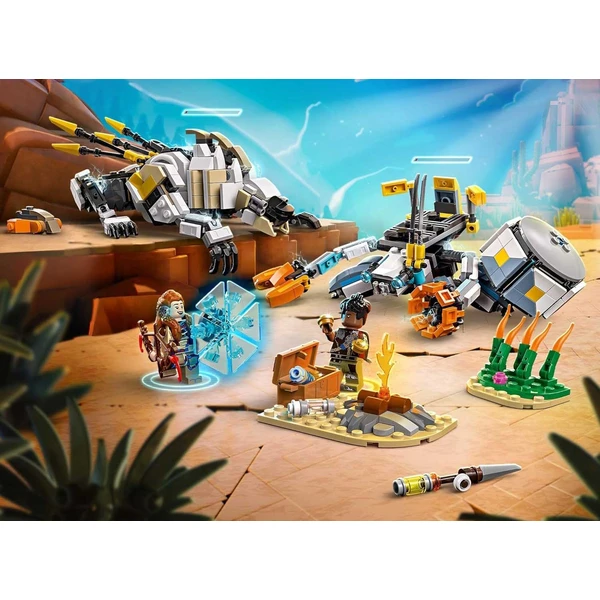 LEGO Horizon Adventures 77037 Aloy a Varl vs. Shell-Walker a Sawtooth - LEGO - Obrázek 72RE000J01