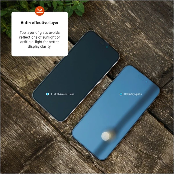 FIXED Armor 2,5D sklo s Anti-dust a AR vrstvou Apple iPhone 14 Pro Max - Ochranné folie a skla - Obrázek 73542642d1134fc1af1c2ed3eda26660