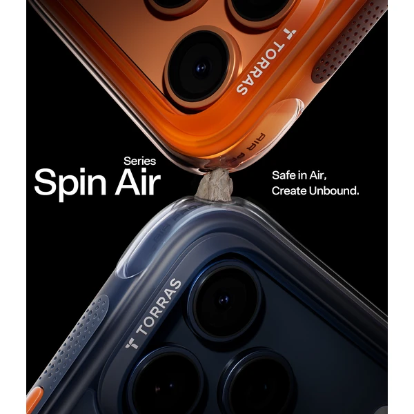 Torras Ostand Q3 Air MagSafe kryt iPhone 17 Pro horizon orange - Pouzdra - Obrázek 739542c1d2234a04926b9c157a4aaaee