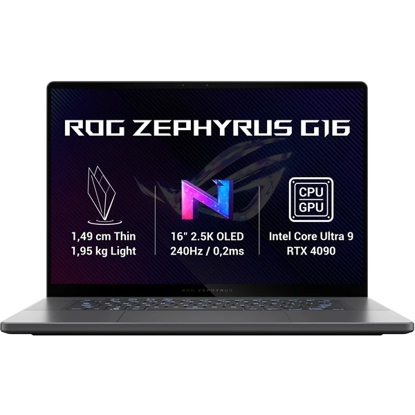 ASUS ROG Zephyrus G16 (GU605MY-NEBULA026W) šedý - Notebooky - Hlavní obrázek