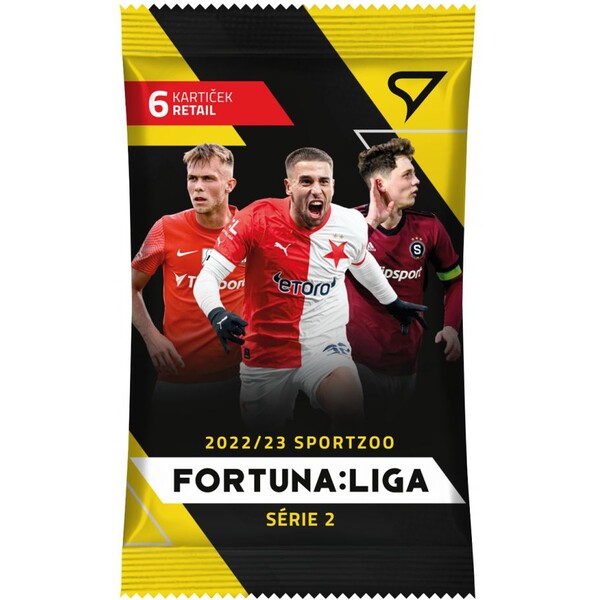 Levně Fotbalové karty SportZoo Retail balíček FORTUNA:LIGA 2022/23 – 2. série
