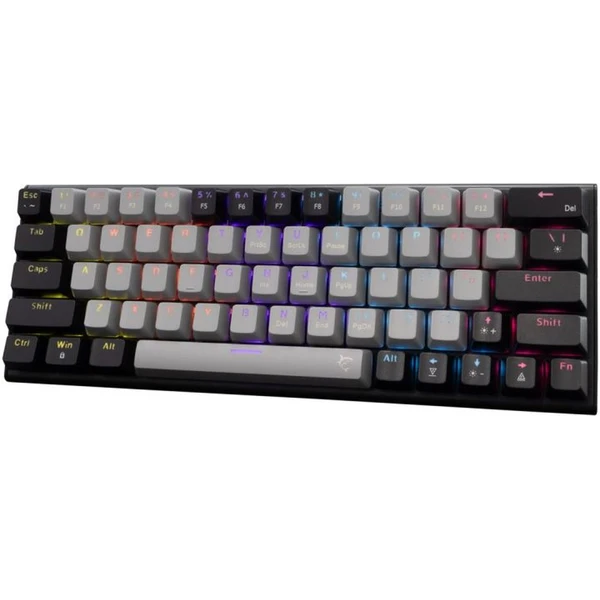 White Shark WAKIZASHI 2 herní mechanická klávesnice (US) (RED switch) šedočerná - Klávesnice - Obrázek 74MD000J01