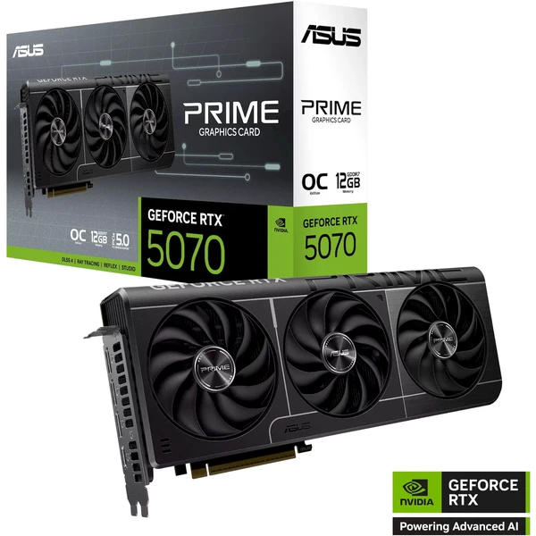 ASUS PRIME NVIDIA GeForce RTX 5070 12GB GDDR7 OC - Grafické karty - Obrázek 75DB000K01