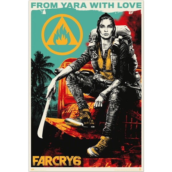 Levně Plakát Far Cry 6 - From Yara With Love (154)