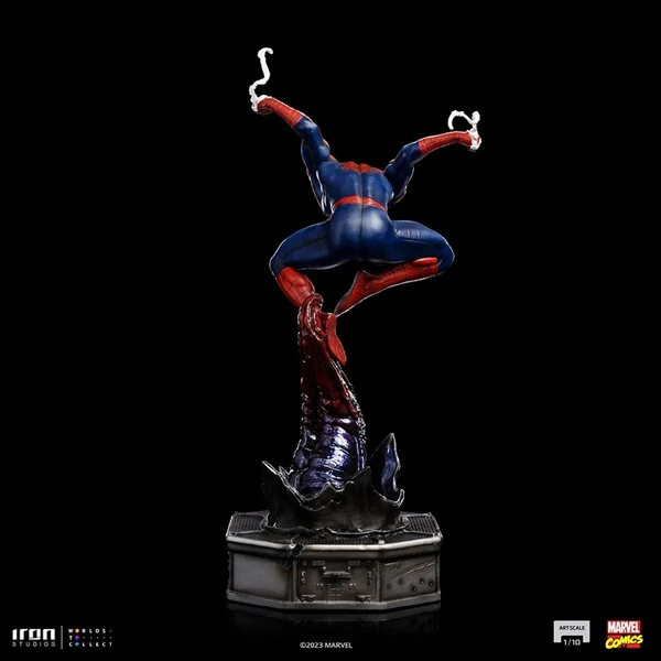 Soška Iron Studios Art Scale 1/10 Spider-man vs Villains - Spider-Man 28 cm - Sochy a sošky - Obrázek 75M7000J01