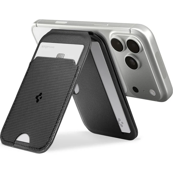 Spigen Slim Fold Tripod MagSafe Wallet peněženka černá (3 karty) - Peněženky - Obrázek 77a91363d6e64b0bb073e86d3b5a5e22