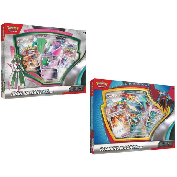Pokémon TCG: Roaring Moon / Iron Valiant ex Box - Pokémon karty - Hlavní obrázek