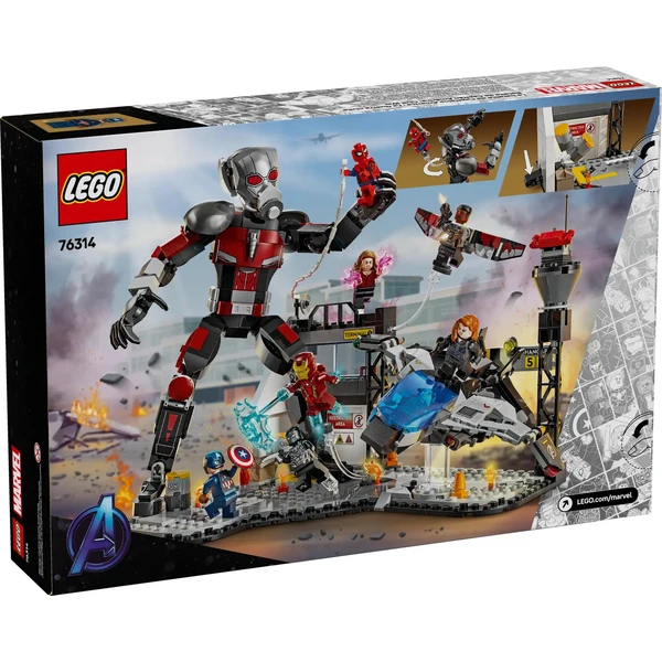 LEGO Marvel 76314 Akční bitva – Captain America: Občanská válka - LEGO - Obrázek 7DSE000J01